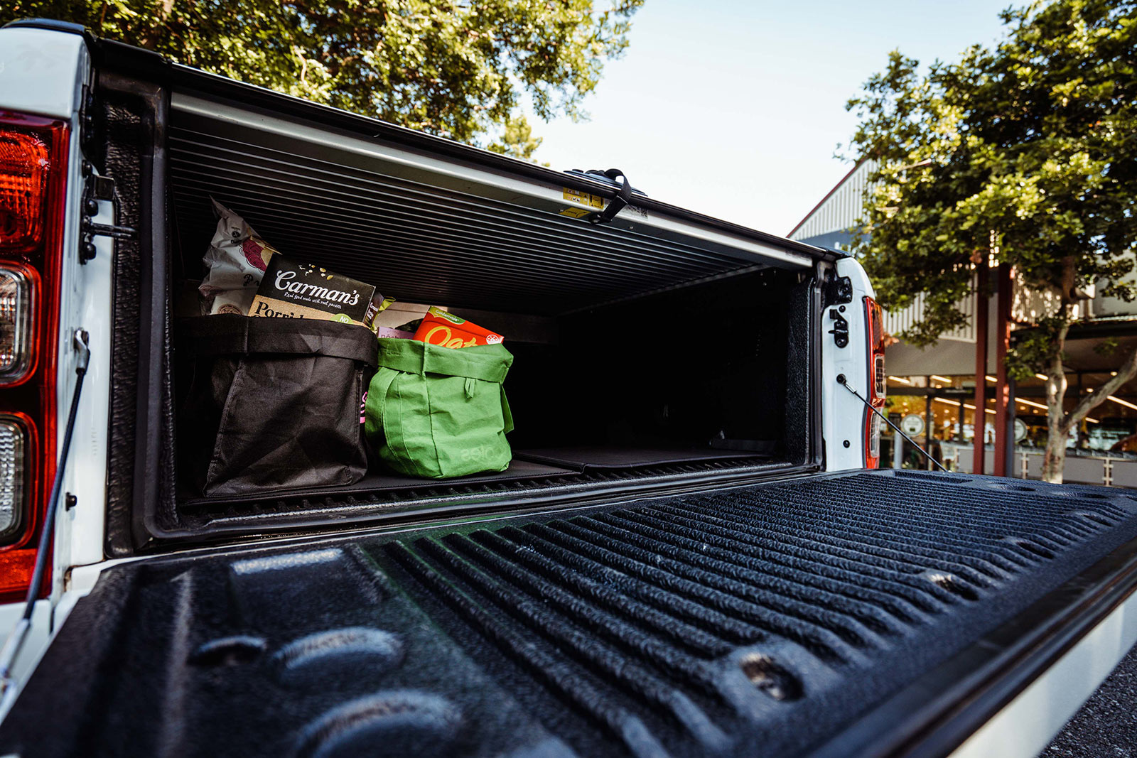 Ute Mat fitted in the tray of a ute